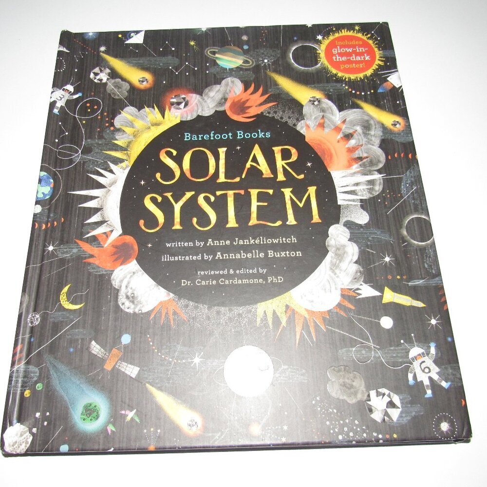 Barefoot Books: Solar System by Anne Jankéliowitch Hardcover Kid's Book